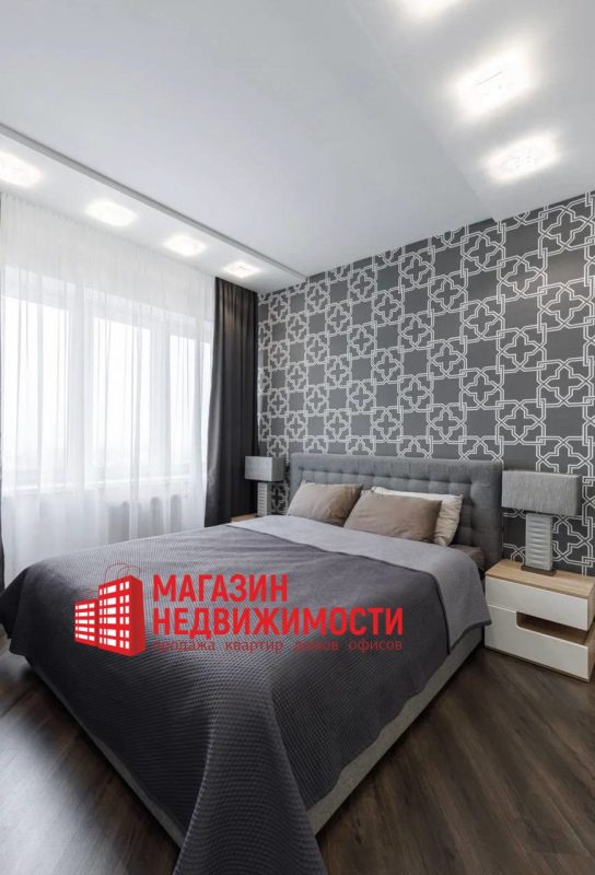 Спальня ў кватэры на Дзяржынскага