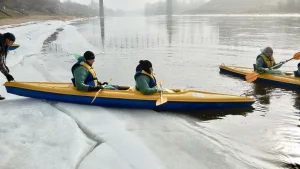 Сплаў на байдарках Нёман
