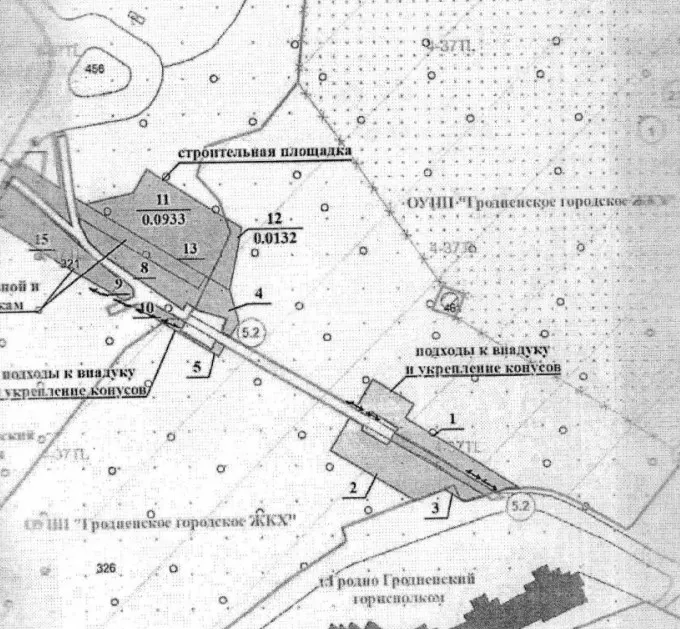 мост на Фомичева на схеме