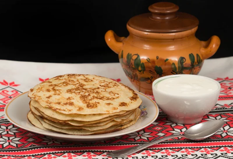 Бліны на Масленіцу. Фота: iStock