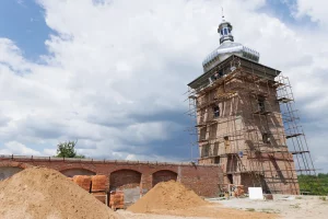 Замак у Любчы. Рэканстркцыя