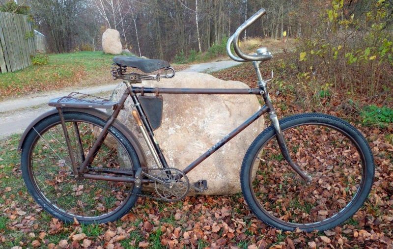 Адрэстаўраваны ровар Niemen. Фота з уласнага архіва героя