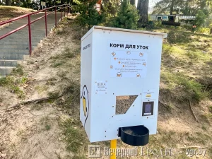 Запрацаваў экалагічны чат-бот. Расказвае, што рабіць з адкідамі Апарт для кармлення качак. Фота: Вячэрні Гродна.