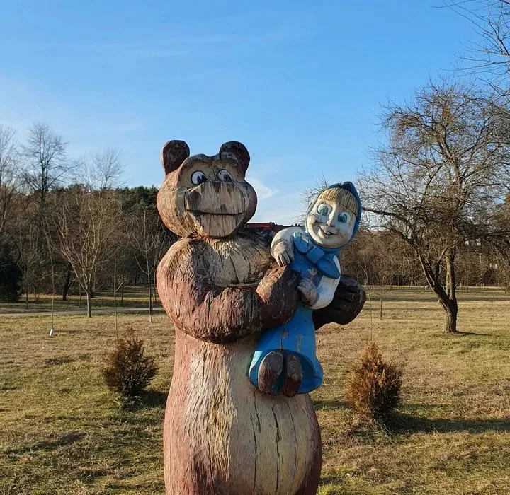 У Гродне добраўпарадкуюць Ніжні Фолюш: што будуць рабіць Скульптура ў парку Фолюш. Фота: Яндэкс.Карты