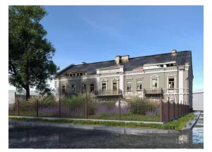 Стогадовы дзіцячы сад у цэнтры Гродна пераробяць пад жылы дом. Стала вядома, як ён будзе выглядаць Праект рэканструкцыі дома на Васілька, 5. Крыніца: Гродзенскі гарвыканкам