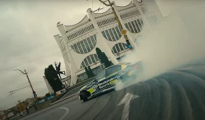 Дрыфт ў цэнтры Гродна