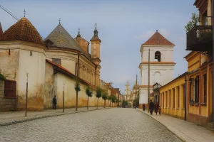 Гродзенец з дапамогай нейрасеткі размалёўвае архіўныя фота горада Гродзенец з дапамогай нейрасеткі размалёўвае архіўныя фота горада