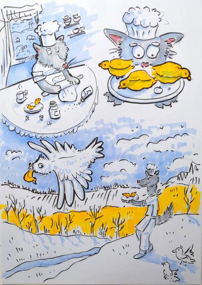 Рисунок Татьяны Калач. Из личного архива художницы