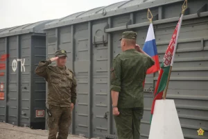 Ад Вейшнорыі да «Захада 2025» у глыбіні краіны. Што за вучэнні, з-за якіх Польшча адважылася закрыць межы Расійскія і беларускія вайскоўцы, якія будуць прымаць удзел у вучэннях "Захад 2025". Фота: Міністэрства абароны Беларусі