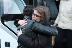 Сустрэча палітвязняў 13 снежня 2025 года. Фота: Вясна