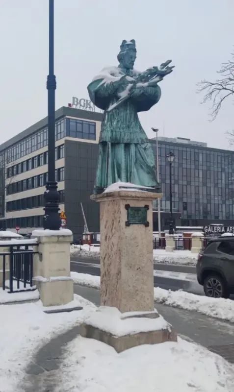 Статуя святога Яна ў Беластоку