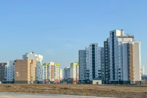 Микрорайон Грандичи в Гродно. Улица Виктора Глухова