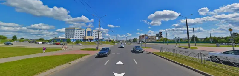 Вуліца Дубко. Фота: Яндекс.Карты