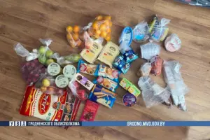 У гродзенскай шматпавярхоўцы знік пакет з прадуктамі - завялі крымінальную справу