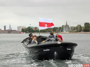 На такіх трох чоўнах Першы беларускі пірацкі флот "захапіў" Капенгаген. Фота: Аляксей Шота, Hrodna.life