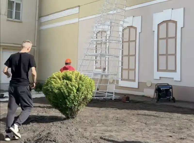 У цэнтры Гродна да Дня горада ўсталююць новую кампазіцыю У цэнтры Гродна да Дня горада ўсталююць новую кампазіцыю