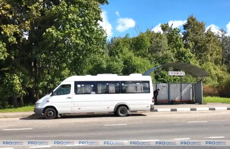Не ўсе змаглі з’ехаць. Жыхары Гожы паскардзіліся на перапоўненыя маршруткі да Гродна Маршрутка Гожа