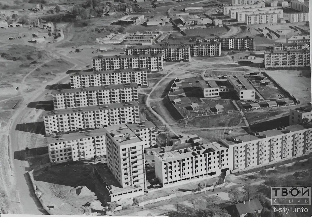 Вул. Пушкіна, 1968 г. Фота з архіву Hrodna.life