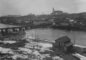 Рэдкая марка з Гродна за $5000: як маленькая паперка можа быць падручнікам па гісторыі Беларусі Гродна ў 1920 годзе. Фота NAC
